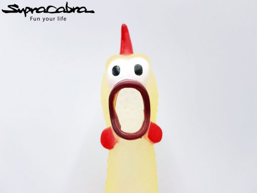 Screaming Chicken close up by Supracabra.com - Fun your life