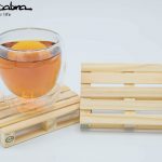 Double Walled Glass (Set of 2) on our Pallet Coasters by Supracabra.com - Fun your life