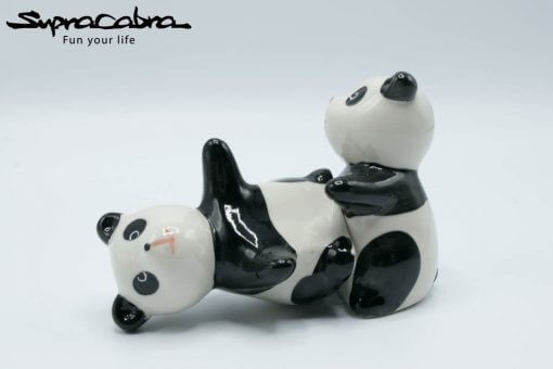 Panda Salt and Pepper Shakers creative position 3 by Supracabra.com - Fun your life
