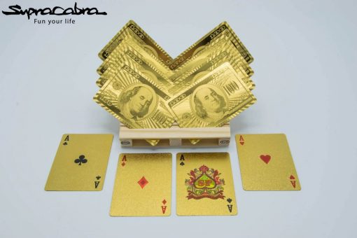 Gold Playing Cards by Supracabra.com - Fun your life