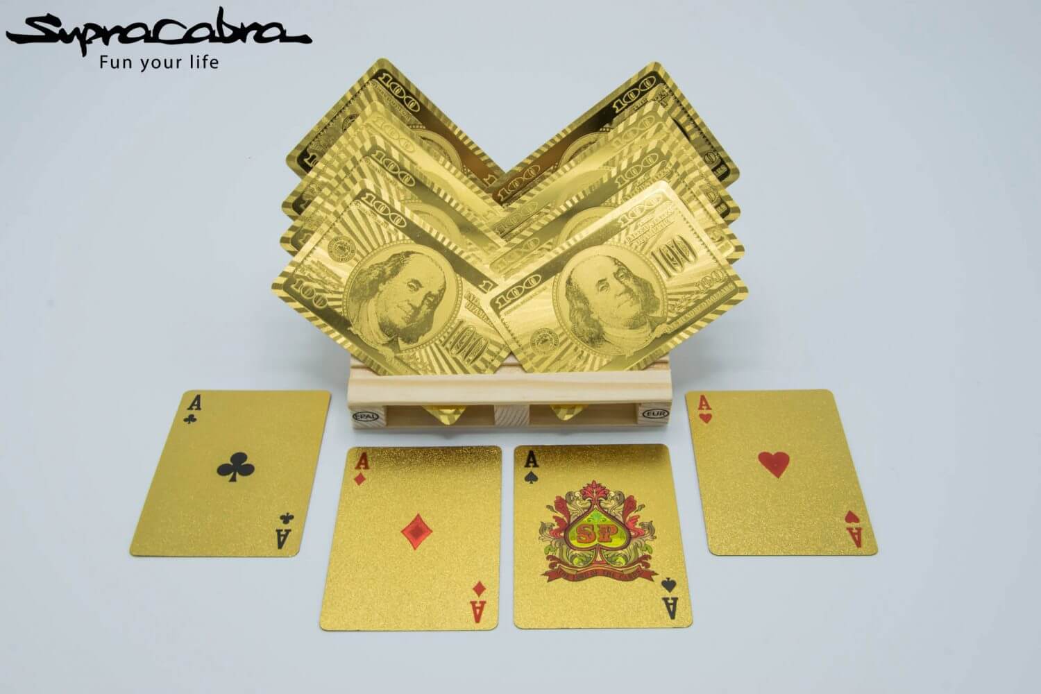 Gold Playing Cards | Supracabra.com | Fun your life