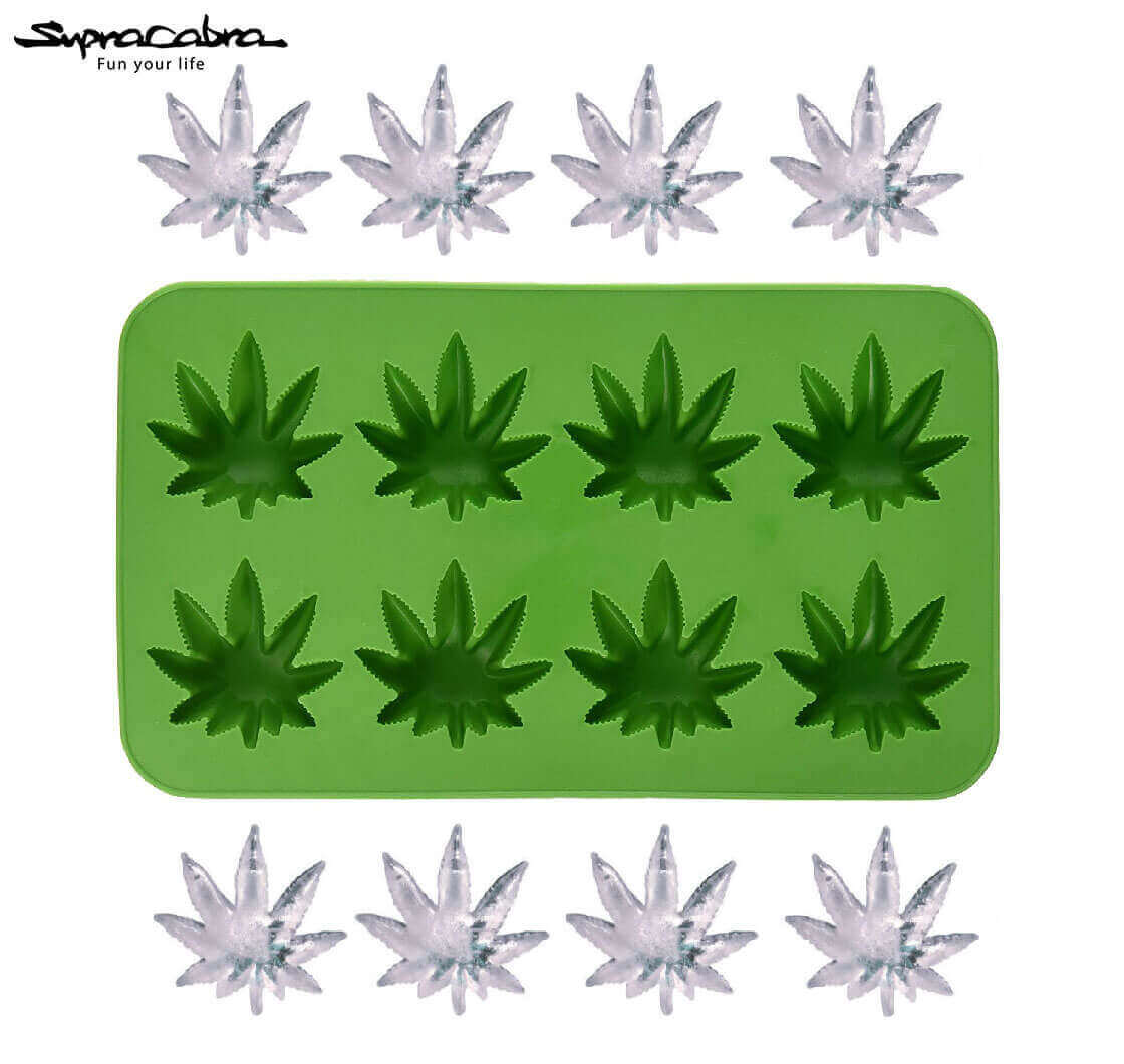 Weed Ice Cubes (Weed Leaf Ice Cube Tray), Supracabra
