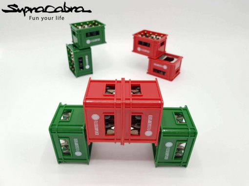 Crate Of Beer Bottle Opener (Red or Green) creative stack by Supracabra.com - Fun your life