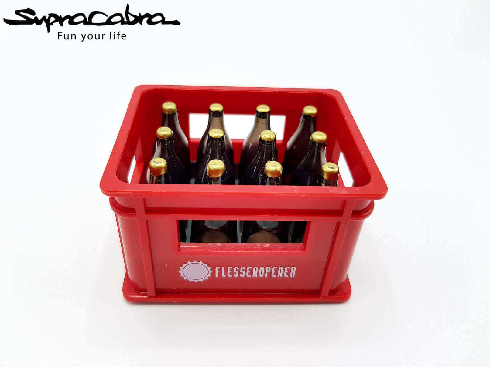 Opener Amsterdam Beer Crate Red - Magnet