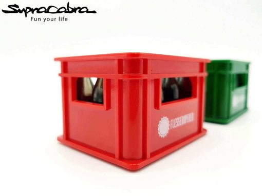 Crate Of Beer Bottle Opener (Red or Green) red front by Supracabra.com - Fun your life