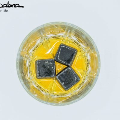 Whiskey Stones (Set of 6) helicopter view by Supracabra.com - Fun your life