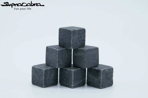 Whiskey Stones (Set of 6) stacked by Supracabra.com - Fun your life