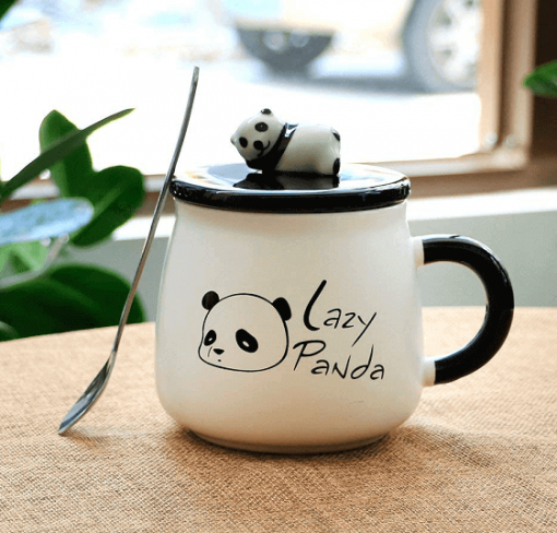 Lazy Panda Mug design by Supracabra.com - Fun your life