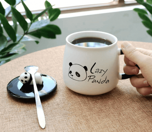 Lazy Panda Mug tea 2 by Supracabra.com - Fun your life